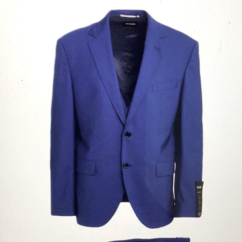 Hugo Boss Cobalt Blue Blazer